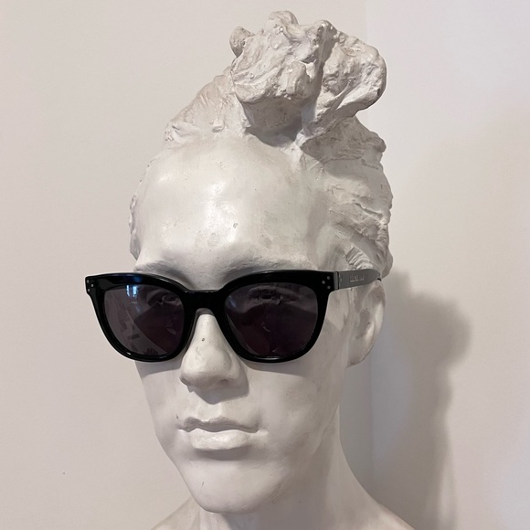 Celine Wayfarer Tinted Sunglasses in black - Picture 10 of 12